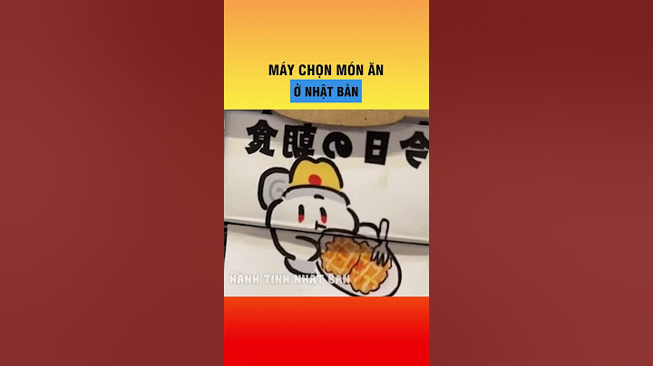 Máy giúp bạn chọn món ăn ở Nhật Bản #shorts