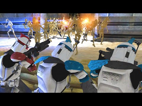 Download 10 ARC Troopers VS 1,000 Battle Droids - Men of War: Star Wars Mod Battle Simulator