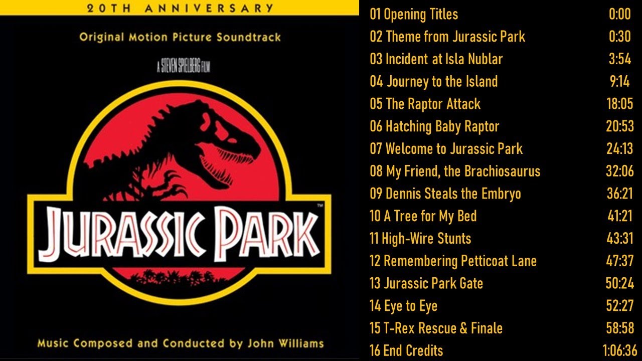 Jurassic Park Soundtrack album