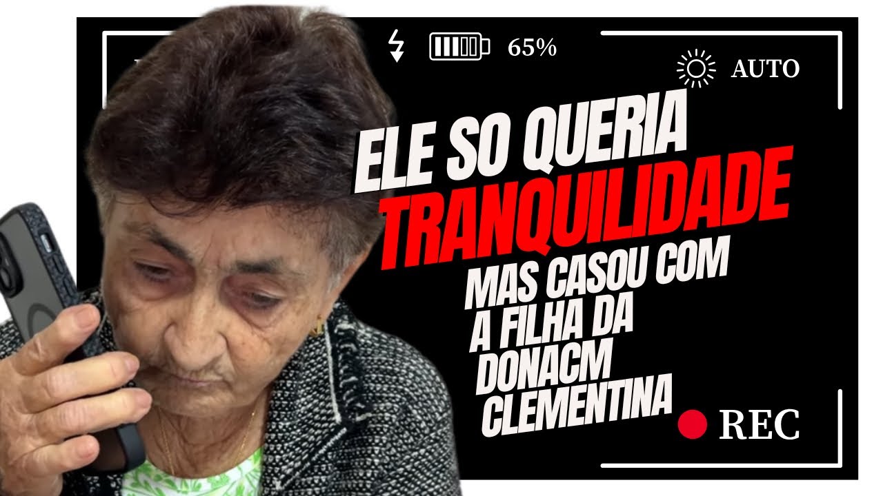 Ele só queria paz… mas casou com a filha da Dona Clementina.