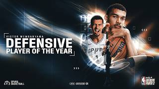 Wemby Unanimously Selected Defensive Player Of The Year