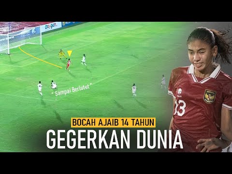 🔴BOCAH AJAIB 14 TAHUN !! Claudia Scheunemann Bawa Timnas Indonesia Ke Semi Final AFF U-19
