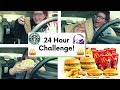Letting The Person in FRONT of Me DECIDE What I Eat for 24 HOURS!
