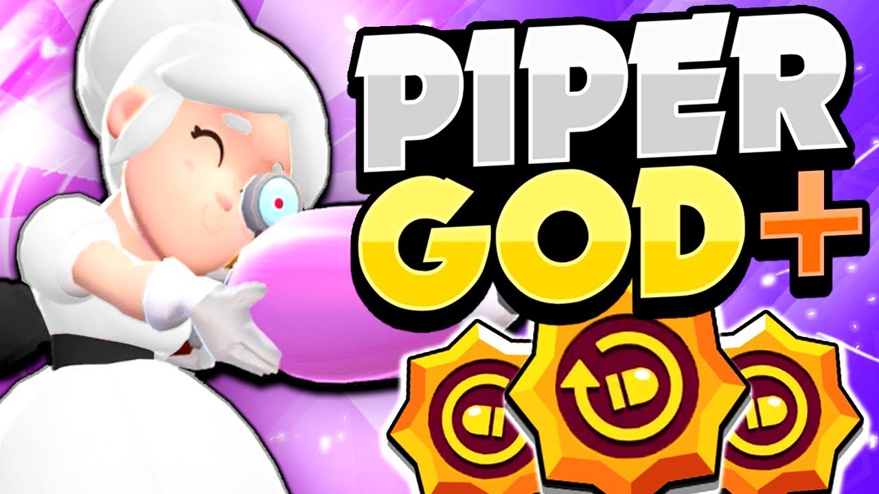 The Piper God With New Star Power Is Broken Pro Piper Gameplay Brawl Stars Youtube