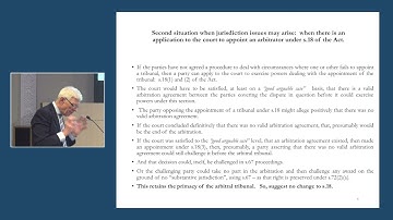 Annual Commercial Conference 2022 - The Arbitration Act 1996: no kind of fault or flaw?