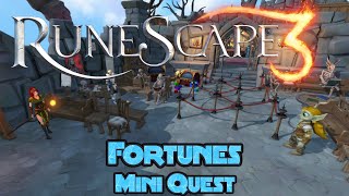 RS3 Mini-Quest Guide - Fortunes- (2021) - Once Upon a Time series - Normal Speed - Runescape Quest