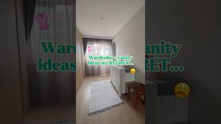 Don’t make the SAME design mistakes as us! 😩 #sgrenovation #sghome #wardrobe #vanitymirror #hdb