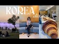 Korea travel vlog ep 3  exploring seoul with friends best food spots hair perm  korean sauna