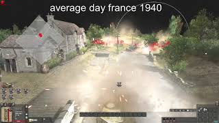 average day in france 1940