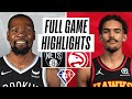 NETS At HAWKS FULL GAME HIGHLIGHTS December 10 2021 NETS At HAWKS FULL GAME HIGHLIGHTS December 10 2021