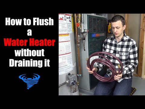 How to Flush a Water Heater Without Draining It