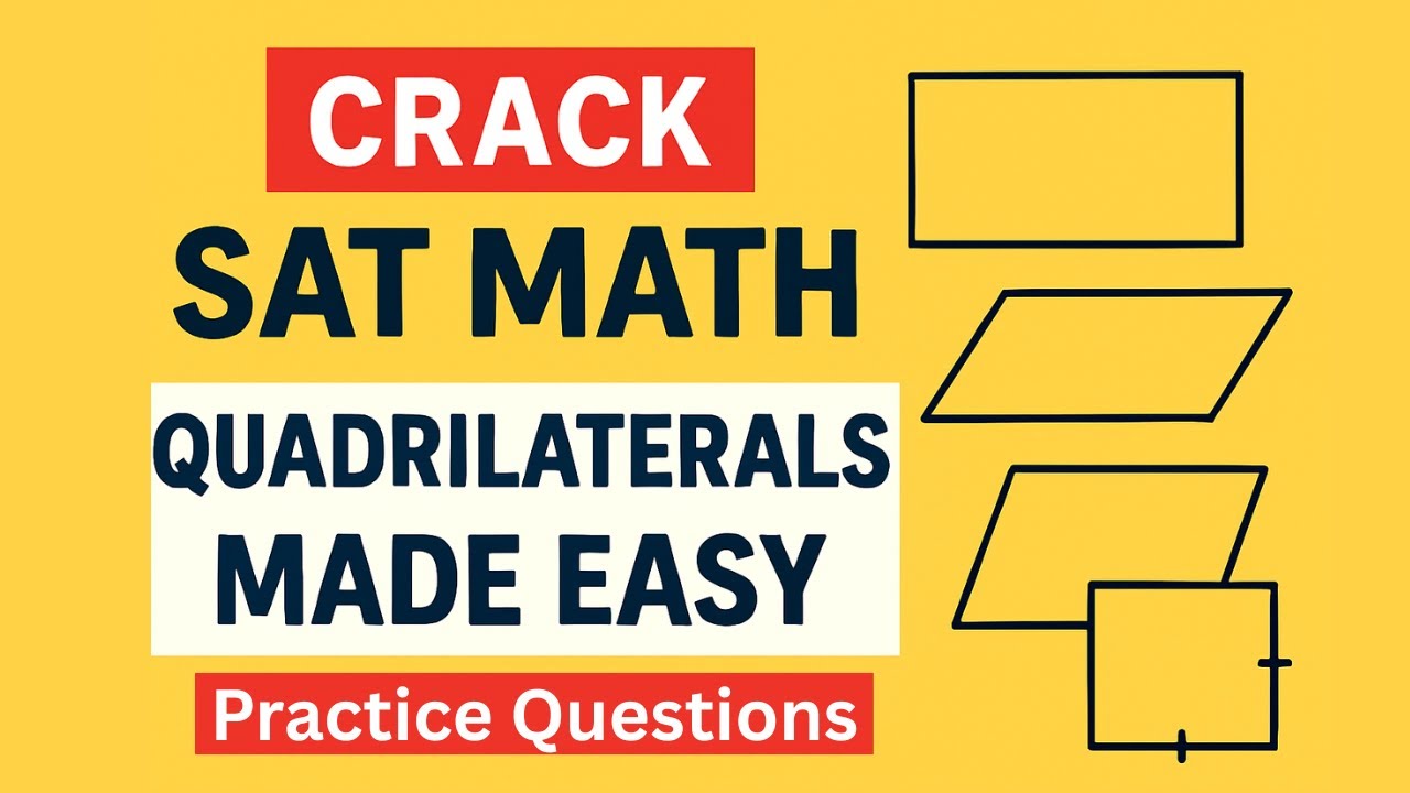 Sat Quarter Rotation Question Must-Know SAT Questions on Quadrilaterals | Geometry Practice - YouTube