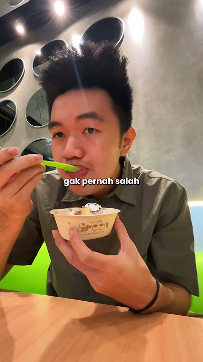 DISKON 50% SOURSALLYGREEN BEST BANGET INI BARU CUY‼️ #kuliner #fypp #dessert #diskon #shorts