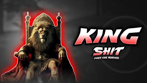 King Shit - SHUBH Free Fire Montage 🥵📲 | free fire song | free fire status | ff status