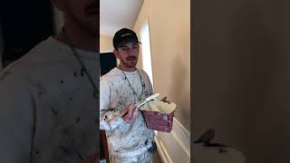 How to paint chair rail by hand