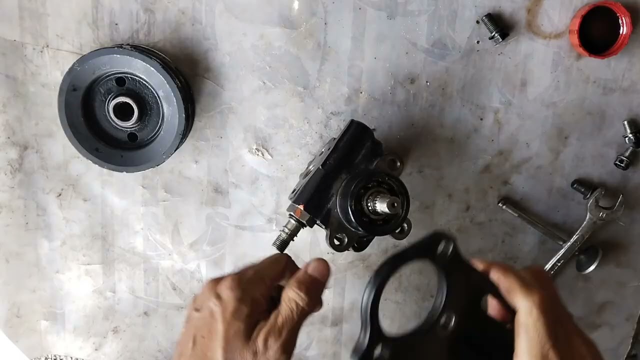 Ganti seal oli pompa power steering isuzu panther@EH_channel