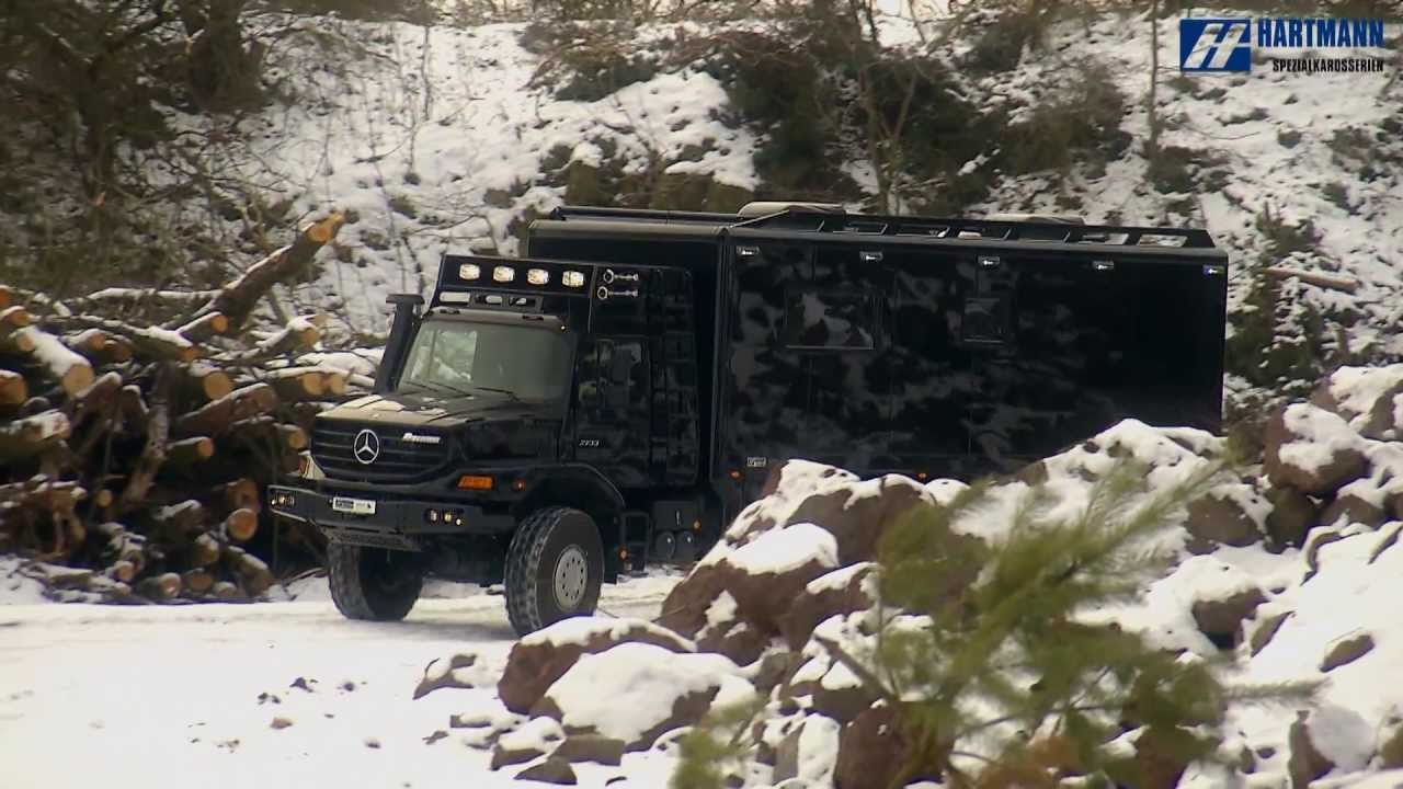 Mercedes Benz Zetros 6x6 A Luxury Survival Fortress On Wheels