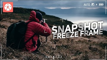 KineMaster Tutorial | Snapshot Freeze Frame Effect