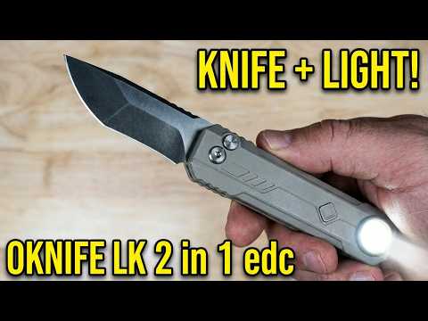 This NEW OKnife LK is a Must Have! 2 in 1 Edc
