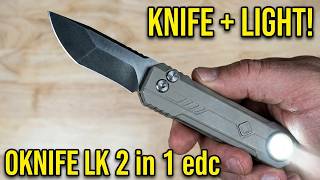This NEW OKnife LK is a Must Have! 2 in 1 Edc