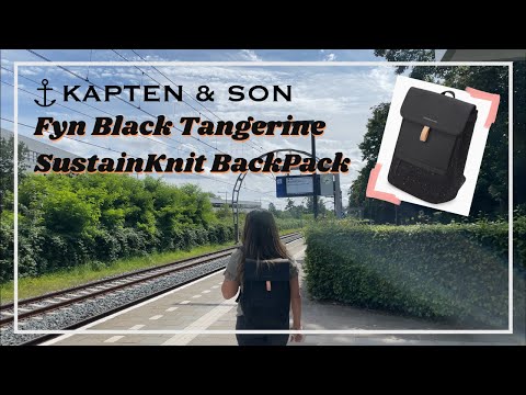 Kapten & Son Fyn Black Tangerine SustainKnit Unboxing & First Impression