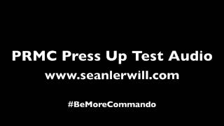 PRMC Press Up Test Audio