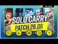 The NEW BEST SOLO CARRY CHAMPIONS on PATCH 2606 League 