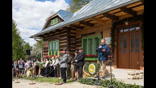 Slavnostní otevření Hájovny ve Valašském muzeu v přírodě