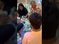 shaan got covered by play balls at his friends birthday party 🍰🎂