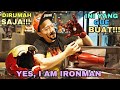 SUPER CANGGIH INI ALAT!BISA NYALA,KELUAR ROKET,NEMBAK LASER, SENSOR GERAK!UNBOXING ARMOR IRONMAN MK7