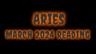 Aries ♈ March 2024 Reading: Old Habits Die Hard