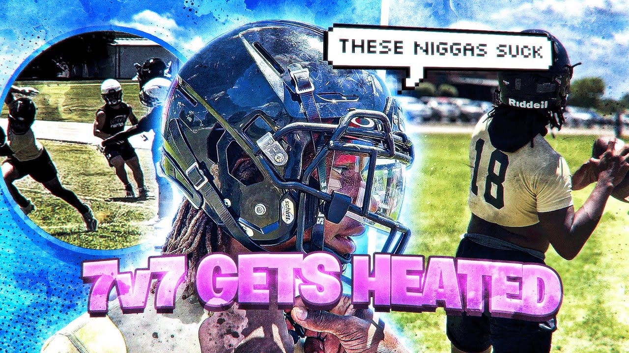 I POPPED OUT TO MY FIRST 7ON7 TOURNEY TO SEE THIS HAPPEN