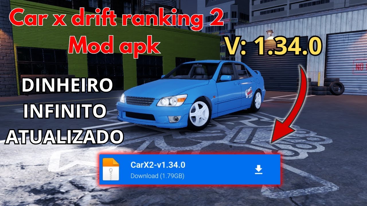 SAIUU!! CAR X DRIFT RACING MOD APK DINHEIRO INFINITO ATUALIZADO