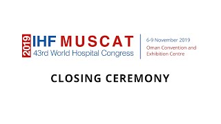 WHC 2019: Closing Ceremony