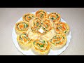 Закуска из лаваша Очень вкусная и оригинальная Закуска на скорую руку