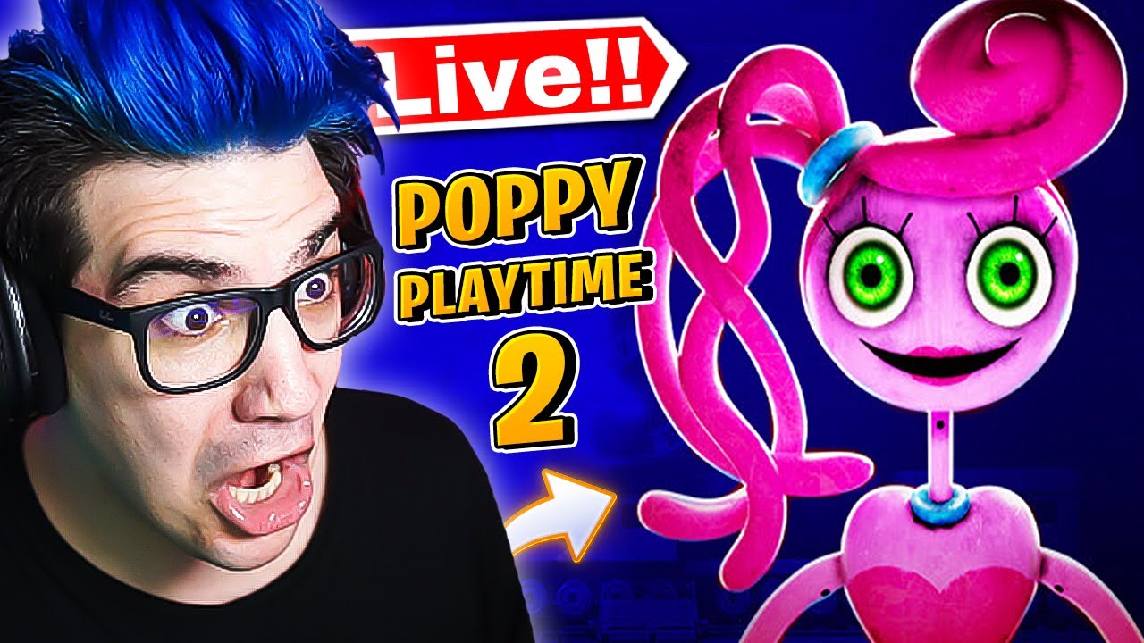 POPPY PLAYTIME 2 AO VIVO! 🔴COMPLETO!