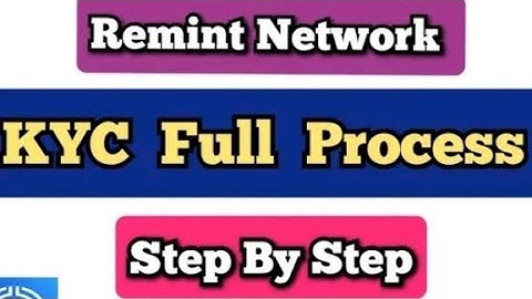 Remint Network KYC Process | Step byStep process @vipjobs