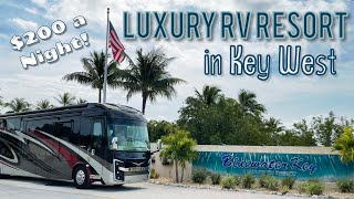 $200 A NIGHT! | Luxury RV Resort in Key West | Bluewater Key | TOUR & REVIEW