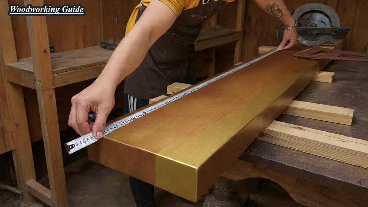 Turning A Piece Of JUNK WOOD Into A Beautiful Rectangular Table!
