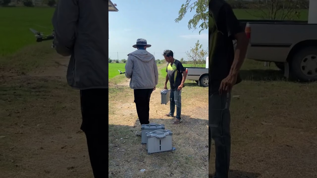 วันแรกกับ DJI  T70P