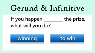 Gerunds and Infinitive | Grammar Quiz | Can you score 20?