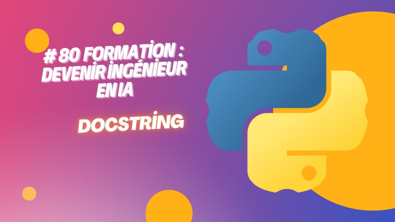 Comment documenter des fonctions Python - YouTube