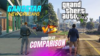 Gangstar: New Orleans vs GTA V (Comparison) | Open World Games screenshot 5