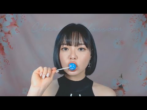 ASMR Gourmet Lollipop Eating Sounds, Mouth Sounds