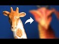 Turning a Giraffe Figurine into a DRAGON with Polymer Clay - Thrift Store Transformation E04