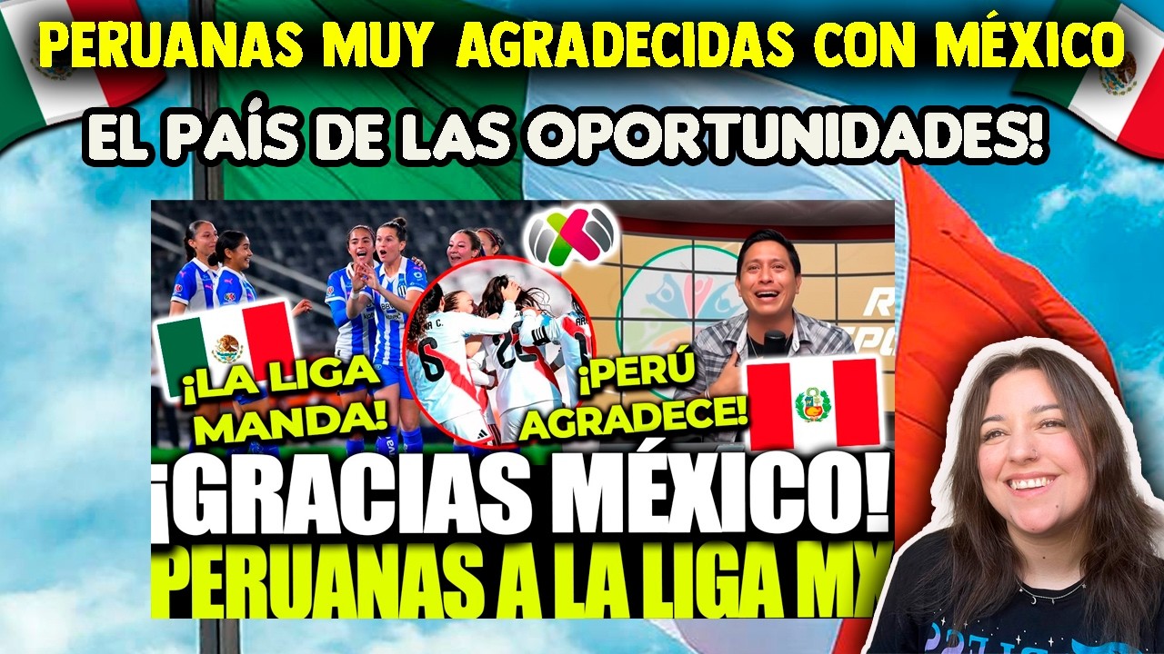 PERUANAS EN LA LIGA DE MÉXICO AGRADECEN PROFUNDAMENTE LA OPORTUNIDAD