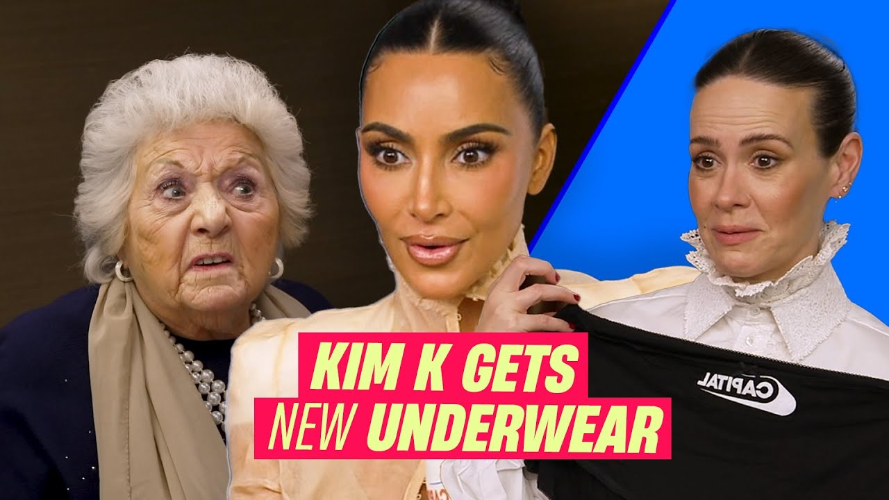Kim Kardashian gets gifted new underwear and explains the ACTUAL