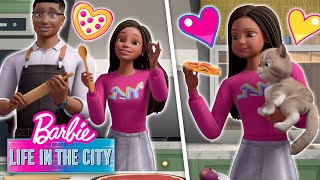 Download Lagu Barbie NY Style PIZZA Tutorial With Dad! 🍕 | Ep. 9 | Barbie Life In The City MP3