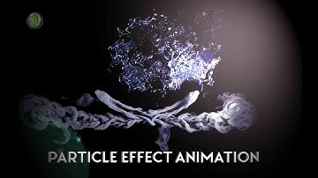 My Particle Effect Animation - Made In 3D Maya