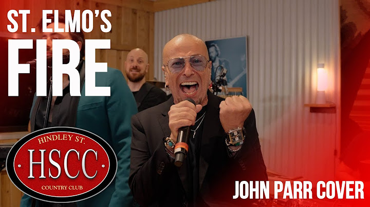 St. Elmo's Fire (Man in Motion) Cover version - Cover performance video thumbnail